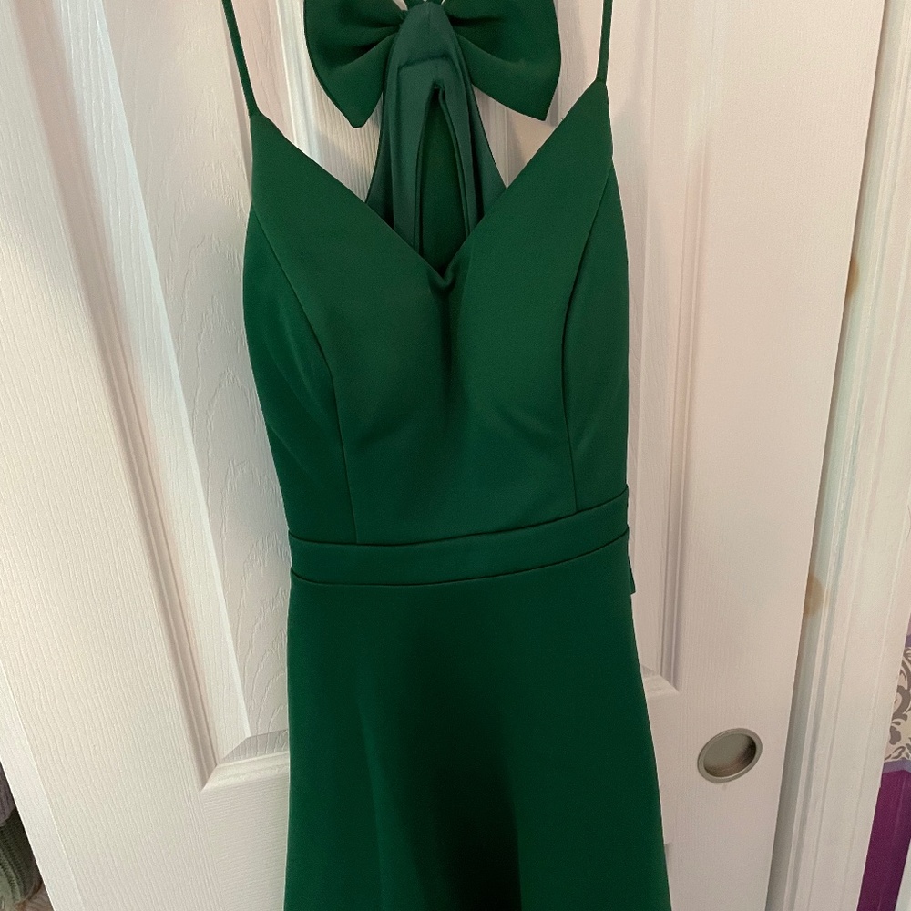 Green Macy’s Semi Formal Dress